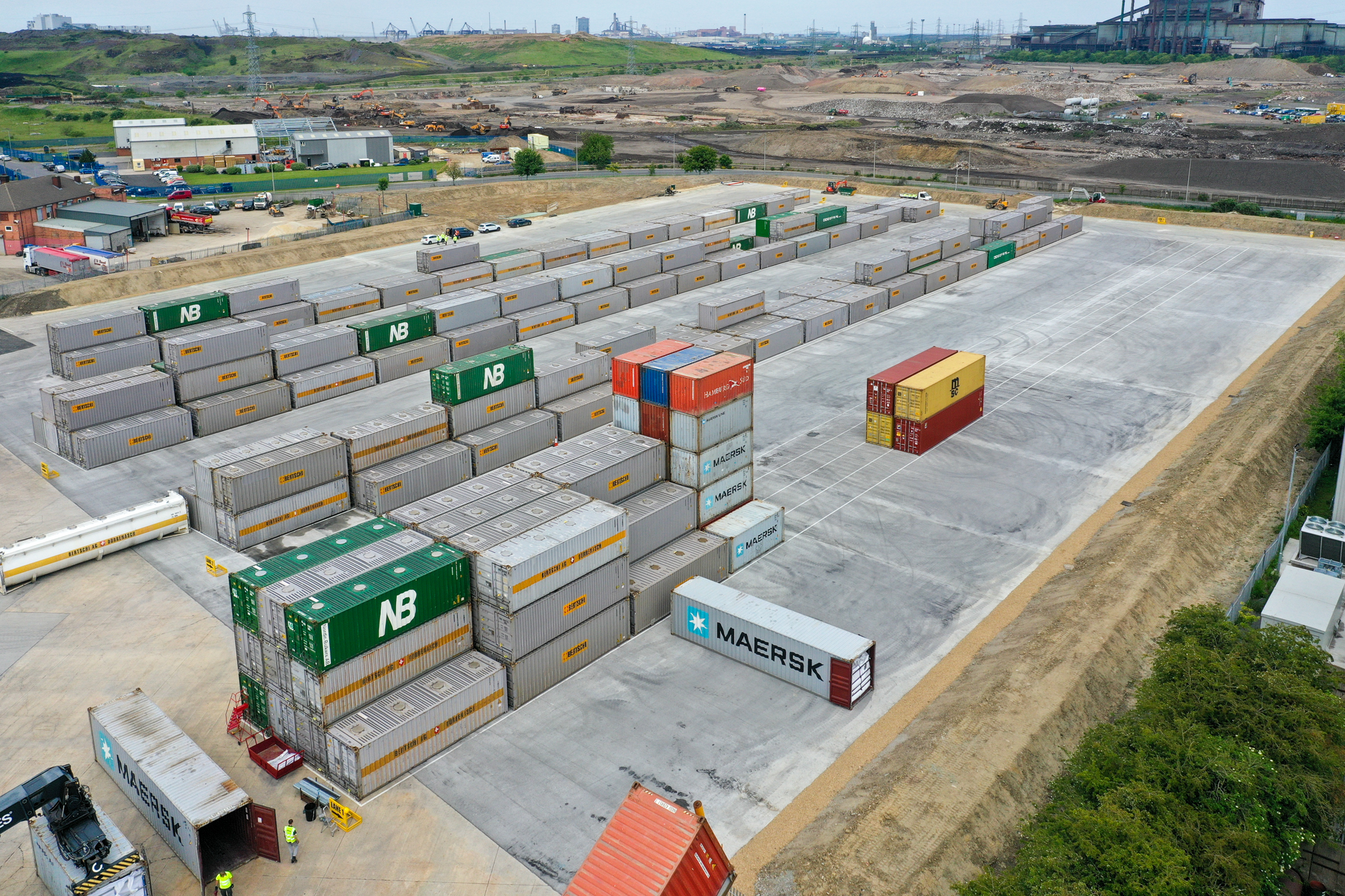 Bertschi Container Yard